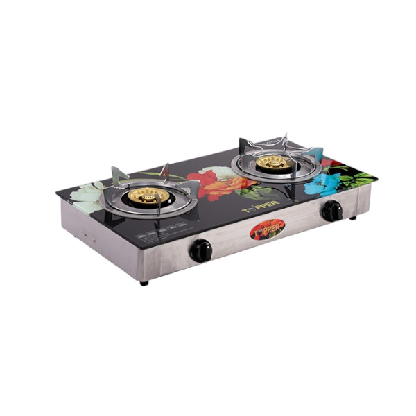 TOPPER Lotus Double Glass Auto Stove LPG