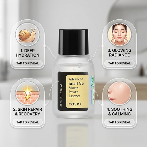 Cosrx Advanced Snail 96 Mucin Power Essence 30ml (Korea)