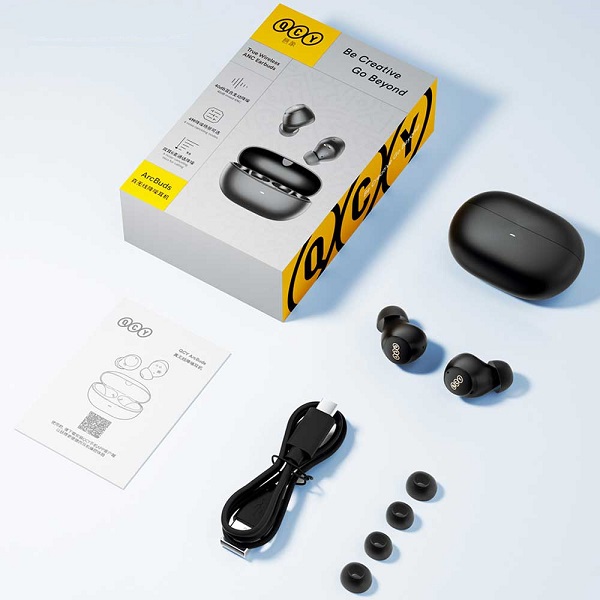 QCY HT07 ANC TWS Earbuds (Best Deal) – Black Color