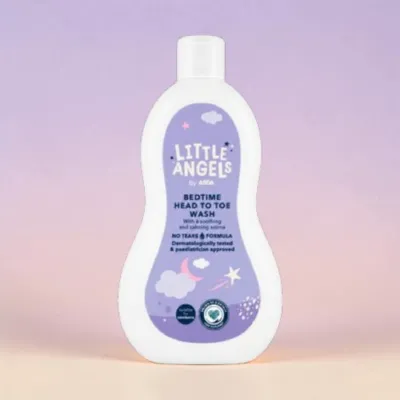 Asda Little Angels Bedtime হেড টু টো ওয়াশ 500ml