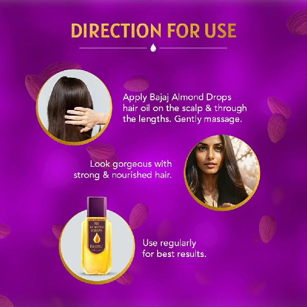 Bajaj Almond Drops Hair Oil (300ml)