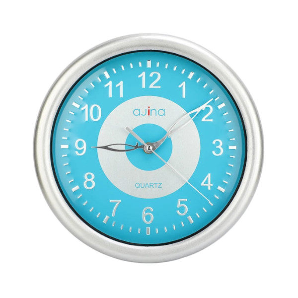 Logan Classic Wall Clock-Blue Step