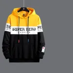 Men's Cotton Hoodie, 300 GSM, Sizes M to XL, 6 Colours