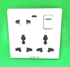 Nice Power 8 পিন মাল্টি কম্বাইন্ড সকেট