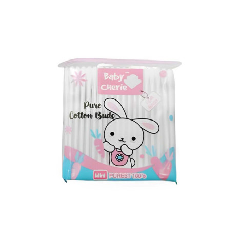 Baby Cherie পিওর কটন বাড Mini Purest 100 পিস