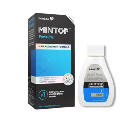 Dr. Reddy's Mintop Forte 5% টপিক্যাল সলিউশন 60ml