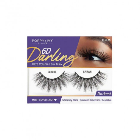 Absolute New York 6D Darling Ultra Volume Faux Mink Eye Lashes - ELHL05 Sarah (China)