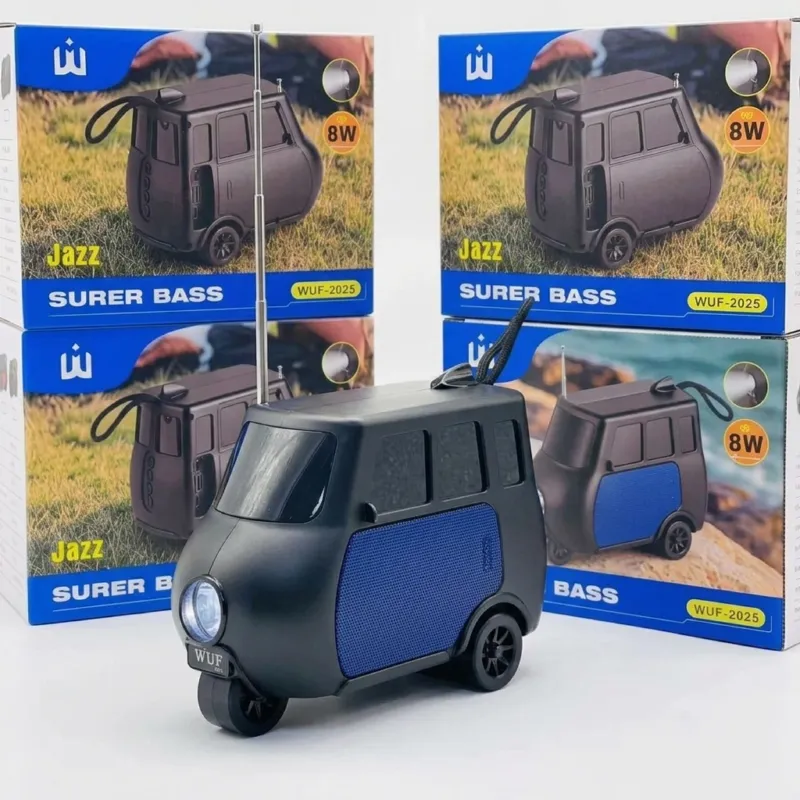 WUF Jazz Mini অটোরিকশা পোর্টেবল ব্লুটুথ স্পিকার