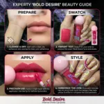 Everly Beauties Glow Lock ইনটেন্স শাইন লিপ গ্লস - Bold Desire