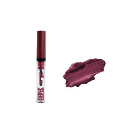 Guerniss Babyes ভেলভেট ম্যাট লিকুইড লিপস্টিক 2.5ml, শেড 02