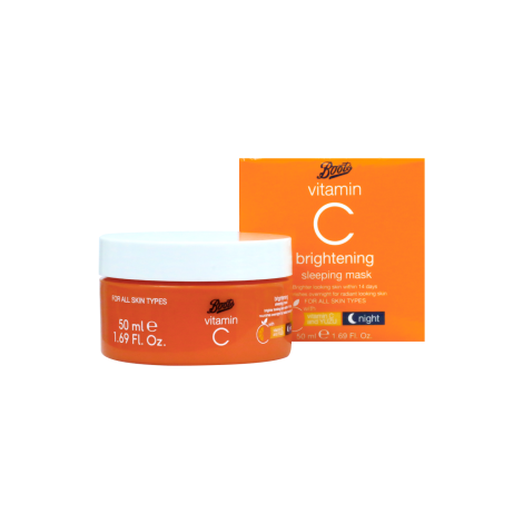 Boots Vitamin C Brightening Sleeping Mask 50ml (Thailand)