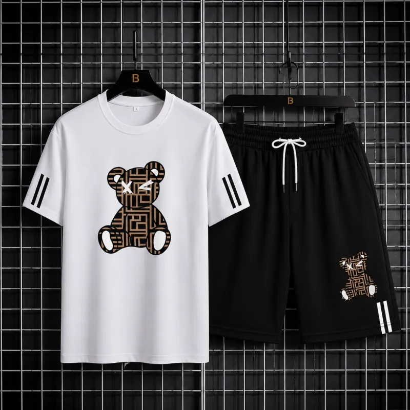 Men's Mesh T-Shirt and Short Pant Set, 160 GSM, 6 Colours
