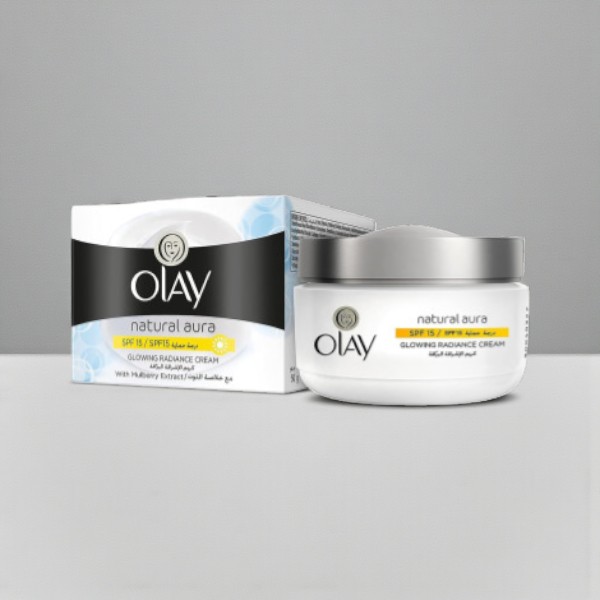 Olay Natural Aura Glowing Radiance Cream SPF15 50g (Thailand)