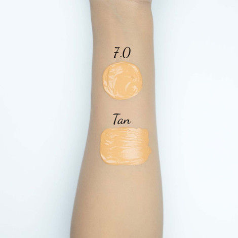 Guerniss ফুল কভার ম্যাট ফাউন্ডেশন - 7.0 Tan