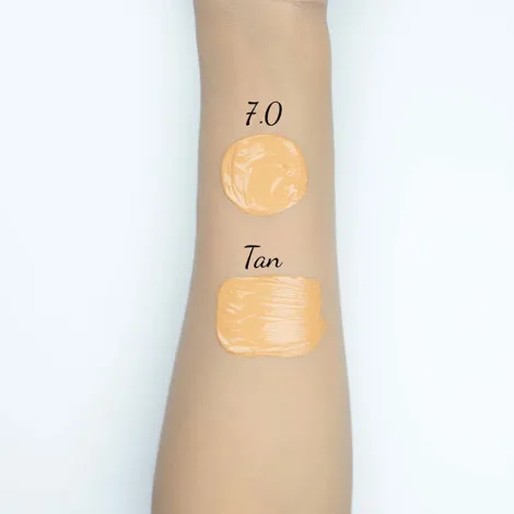 Guerniss ফুল কভার ম্যাট ফাউন্ডেশন - 7.0 Tan