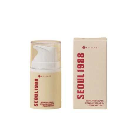 K-Secret Retinal Liposome 1% + Fermented Rice Seoul 1988 Cream 50ml (Korea)