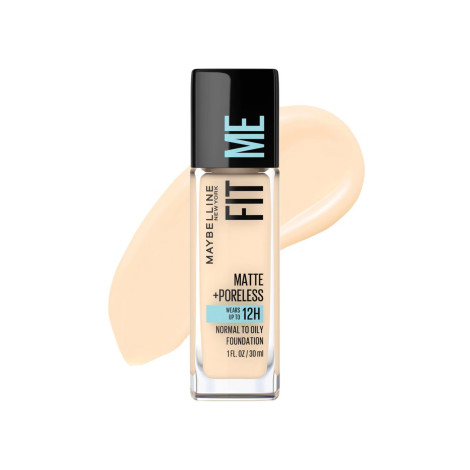 Maybelline Fit Me ম্যাট পোরলেস ফাউন্ডেশন - 110 Porcelain