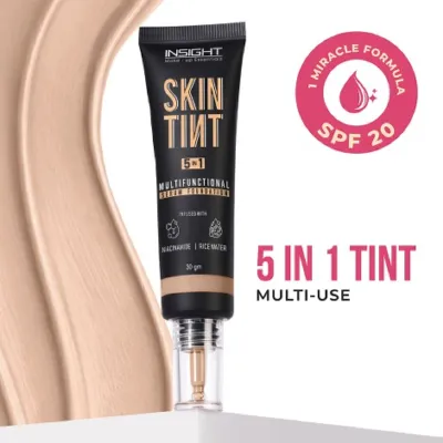 Insight Skin Tint 5 In 1 মাল্টিফাংশনাল সিরাম ফাউন্ডেশন - 2 Vanilla Frappe