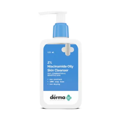 The Derma Co 2% নিয়াসিনামাইড অয়েলি স্কিন ক্লিনজার 125ml
