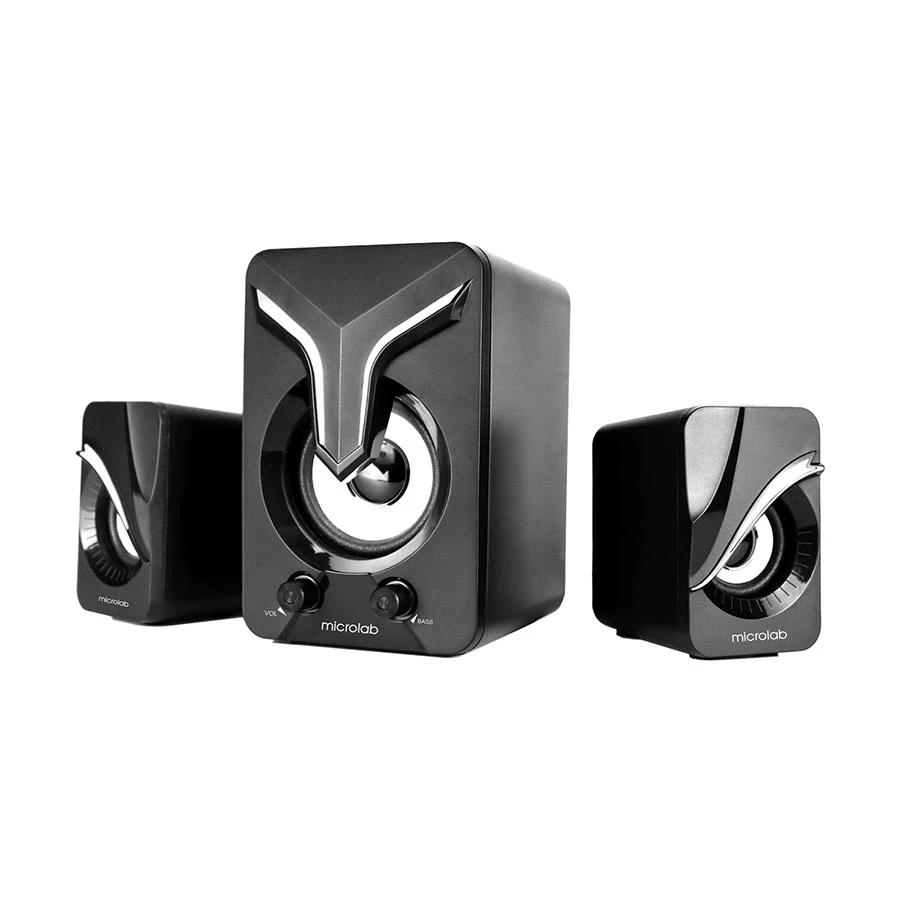 Microlab U270 Phenix 2:1 Multimedia Wired Black RGB Gaming Speaker