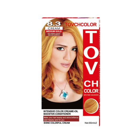 Tovch হেয়ার কালার 8.3 মিডিয়াম গোল্ড