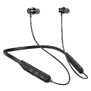 Hoco ES64 Ultra Sports Bluetooth Wireless Neckband Earphone – Black Color