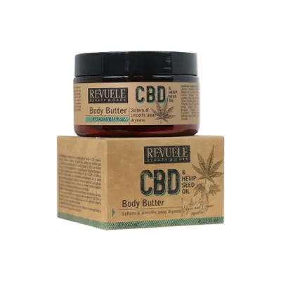 Revuele CBD ও হেম্প সিড অয়েল বডি বাটার 240 মিলি