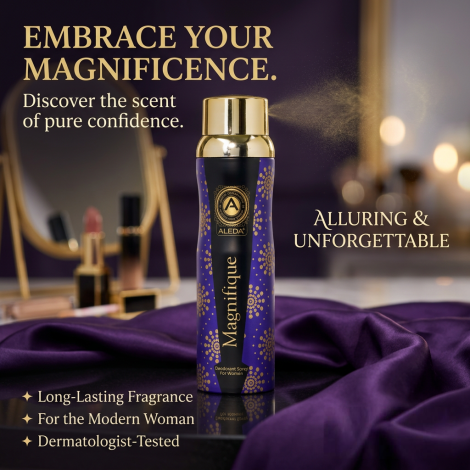Aleda Magnifique Deodorant Spray For Women 200ml (Turkey)