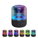 Z5 RGB মিনি পোর্টেবল ওয়্যারলেস ব্লুটুথ স্পিকার – 5W, LED লাইট ইফেক্ট সহ