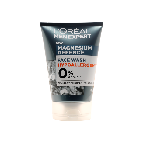 L'Oreal Paris Men Expert Magnesium Defense Face Wash 100ml (Germany)