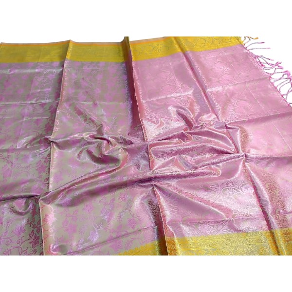 সফট সিল্ক কাঞ্চি কাটান শাড়ি