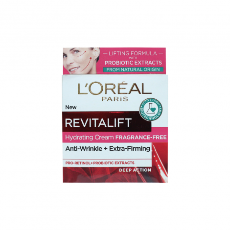 L'Oreal Revitalift অ্যান্টি-রিঙ্কেল + এক্সট্রা-ফার্মিং হাইড্রেটিং ক্রিম 50ml