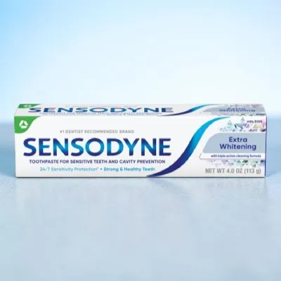 Sensodyne এক্সট্রা হোয়াইটেনিং টুথপেস্ট 113g