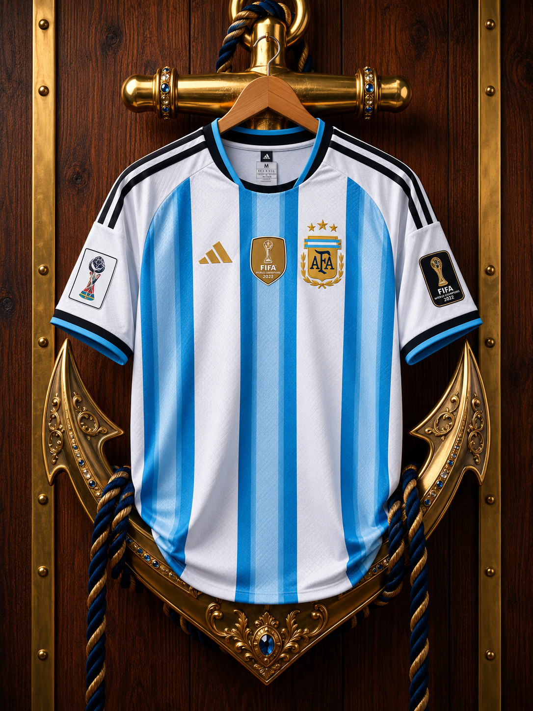 World Cup 2026 Embroidered Jersey, Mesh Fabric, 2 Colours