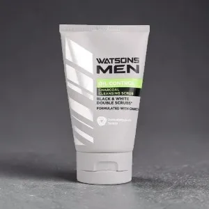 Watsons Men Oil Control চারকোল ক্লেনজিং স্ক্রাব 100g