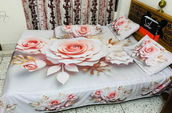 নিউ 3D ডিজাইন বেড শীট