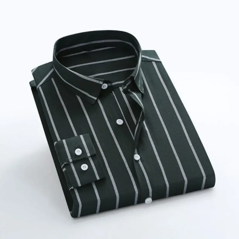 Men's Full Sleeve Slim Fit Cotton Check Shirt, 6 Colours
