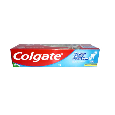 Colgate Proven Cavity Protection Double Cool Stripe টুথপেস্ট ৯০ গ্রাম (Thailand)
