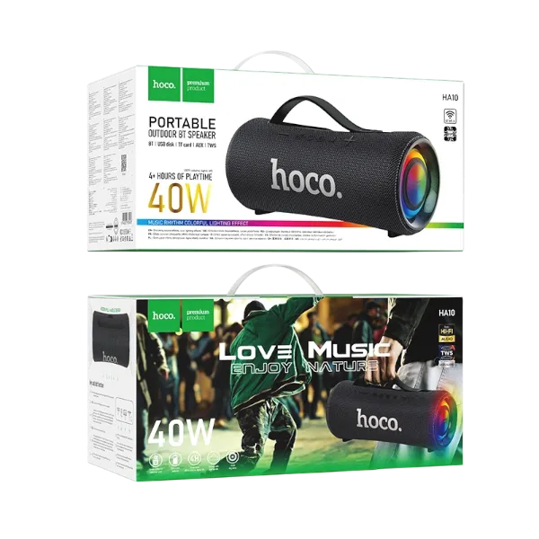 Hoco HA10 Oleada আউটডোর ওয়্যারলেস স্পিকার