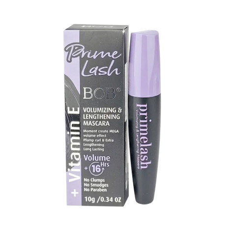 BOB Prime Lash ভলিউমাইজিং ও লেংথেনিং মাসকারা 10 গ্রাম