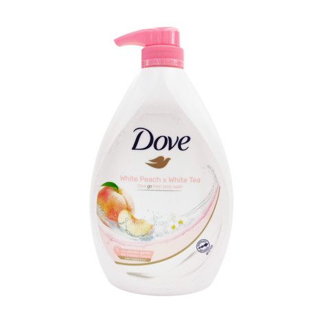 Dove হোয়াইট পিচ ও হোয়াইট টি বডি ওয়াশ 1L