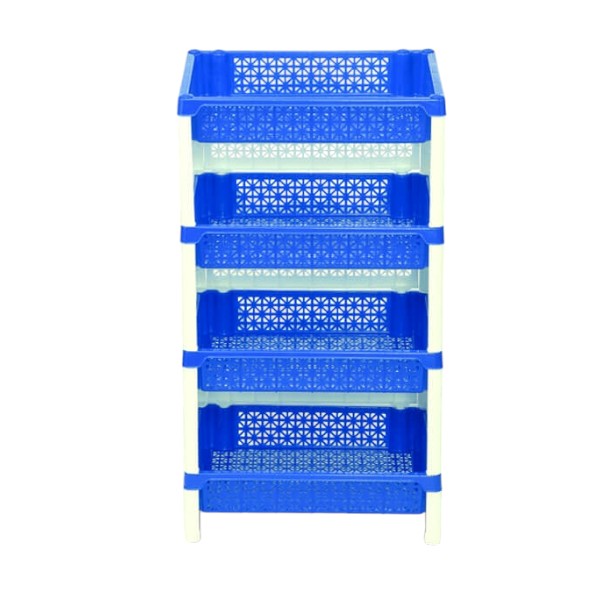 RFL Lotus Fence র‍্যাক 4 স্টেপ দুই রঙা নীল
