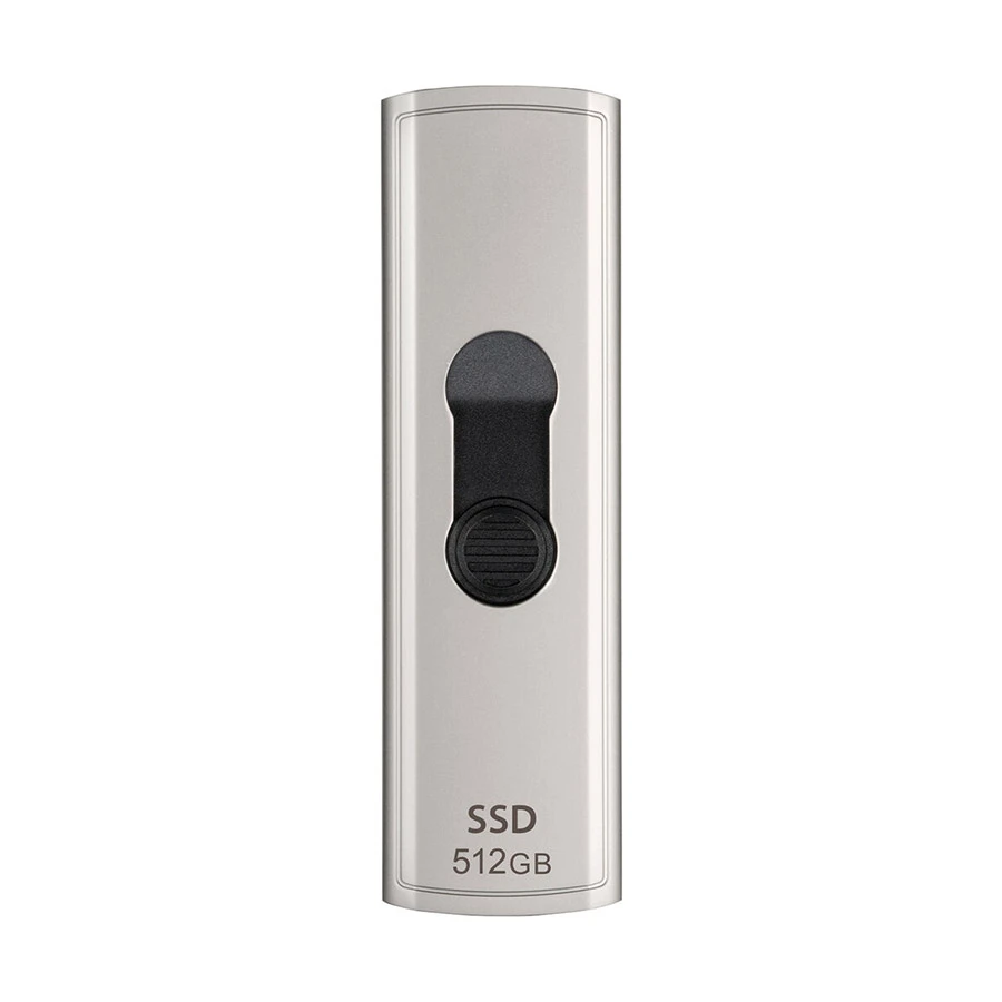 Transcend ESD320A 512GB USB 3.2 Gen 2 Type-A Soft Gray Portable SSD