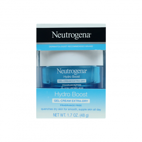 Neutrogena Hydro Boost হায়ালুরোনিক অ্যাসিড জেল ক্রিম, অতিরিক্ত শুষ্ক ত্বকের জন্য 48g