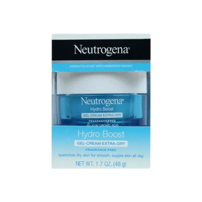Neutrogena Hydro Boost হায়ালুরোনিক অ্যাসিড জেল ক্রিম, অতিরিক্ত শুষ্ক ত্বকের জন্য 48g