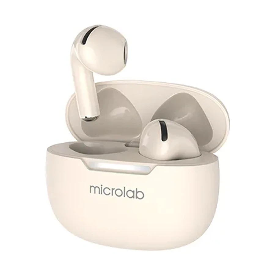 Microlab Wisepods 30 TWS Cream Bluetooth Earbuds