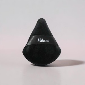 AOA Studio Velvet Puffs মেকআপ স্পঞ্জ - কালো