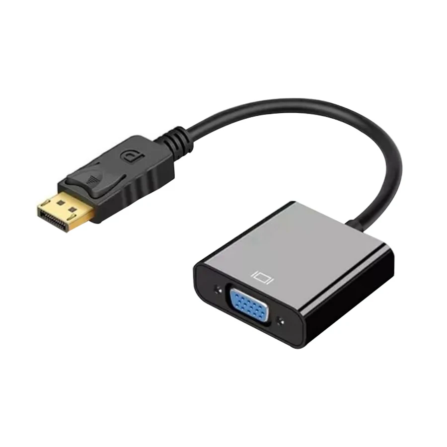 Onten OTN-5118 DisplayPort Male to VGA Female Black Converter