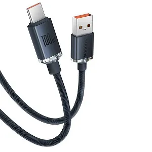 Baseus ফাস্ট চার্জিং ডাটা ক্যাবল USB to Type-C 100W