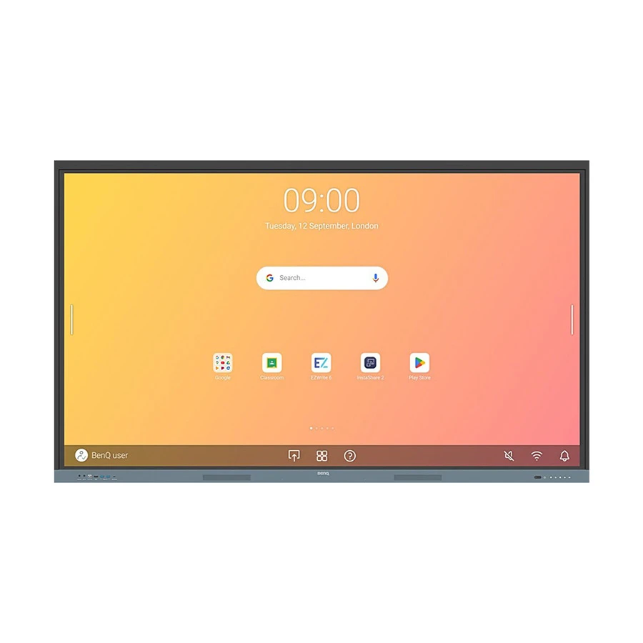 BenQ RE8604 86 Inch 4K Education Interactive Panel with Camera, 64GB